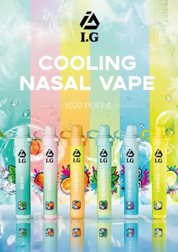 1-5.webp 【台灣現貨秒發】I.G 夏威夷 鼻通 涼感提神鼻吸薄荷棒 1000口隨身必備