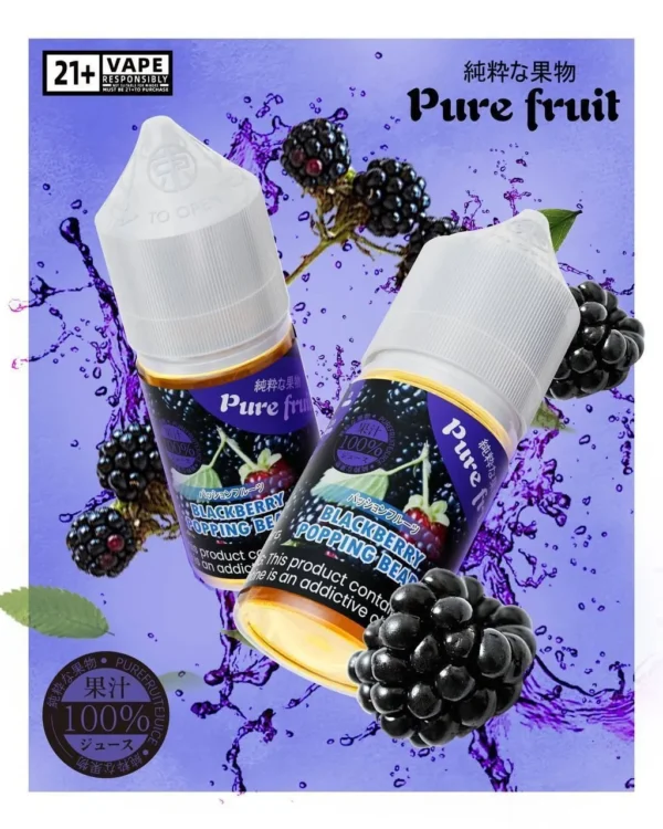 1783411015941.webp 【台灣現貨】Pure Fruit 純粹果物 煙油 30mL 日本原裝進口 清爽順喉不膩口 現榨果汁感