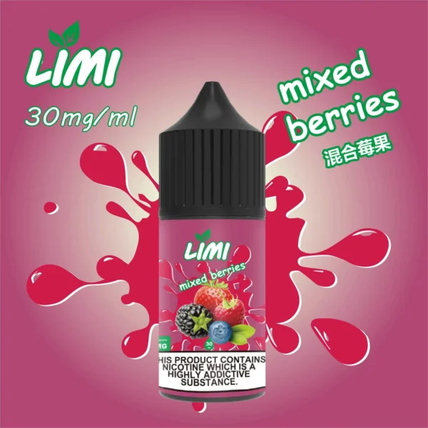 1_6548644b-8433-42a9-9c45-0822edc261d4.webp 【台灣現貨】LIMI 美國煙油 30ml 順滑擊喉感 0-40mg尼古丁鹽多濃度 適配各類注油小煙主機