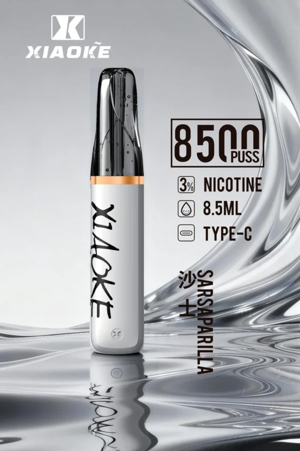 【台灣現貨秒發】XIAOKE 梟客 8500口拋棄式電子煙 8.5ml儲油 支援Type-C充電