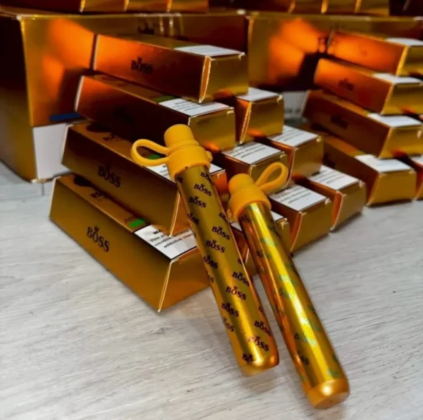 【台灣現貨秒發】BOSS 泰國 金磚鼻通器 暢通呼吸 1000口清新提神霧化鼻吸棒