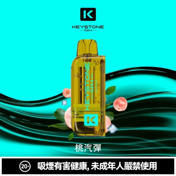 7d729f039d6becf89d2205e6b65db9c2-1024x1024.jpg.webp 【台灣現貨秒發】KEYSTONE 鑰石 FLEX-3 25000口大容量拋棄式電子煙 1100mAh支援Type-C充電 Mesh網狀芯【買一盒煙彈送主機】