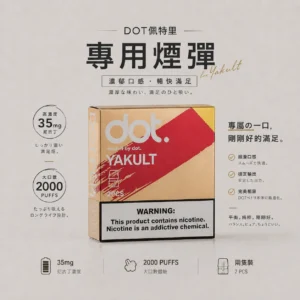【台灣現貨秒發】DOT switch 佩特里 專用煙彈 兩顆裝 專用佩特里主機 Mesh霧化芯極致口感【買3贈送主機】