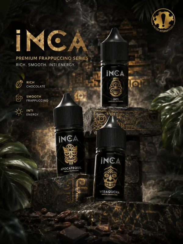 ChatGPT-Image-2026年8月28日-下午07_35_46.webp 【全台現貨】INCA 印加帝國 煙油 極致飲品還原 神級冰沙口感 層次豐富順口 通用注油小煙主機