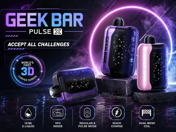 ChatGPT-Image-2026年8月31日-上午02_15_46.webp 【台灣現貨】GEEK BAR Pulse X 星空系列 25000口 拋棄式電子煙 18ml巨量裝 5%尼古丁鹽強勁擊喉【買5贈1】