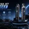 【台灣現貨秒發】LANA / ILIA-JETMAX 聯名 側注油主機套裝 1200mAh戰鬥續航 可調氣流系統 1.47吋螢【買1贈煙油】幕