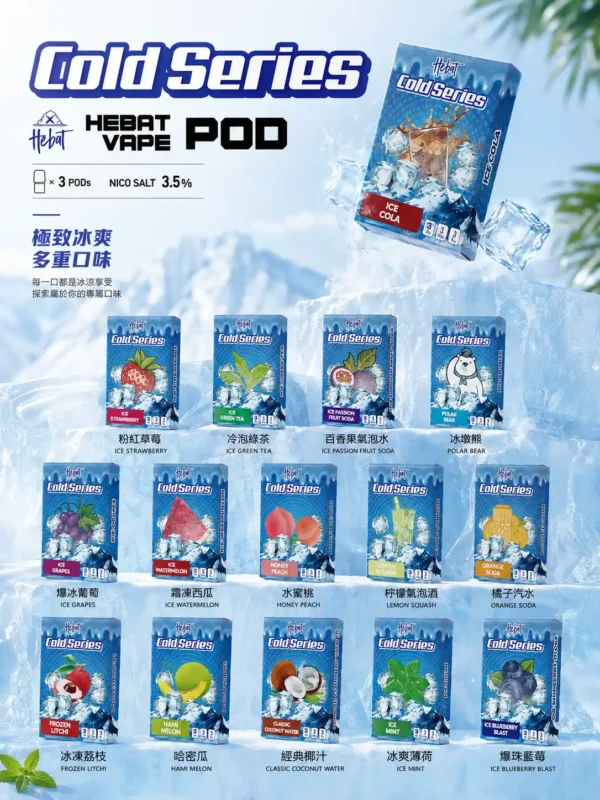 ChatGPT-Image-2026年8月31日-下午11_05_36.webp 【台灣現貨】Hebat 喜貝 一代通用煙彈 2ml大容量 3.5% 3入超值選 完美適配通用一代主機