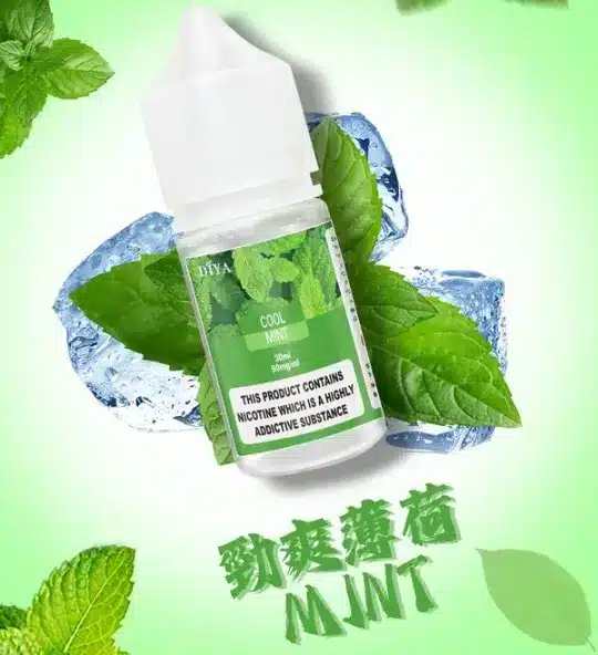 DIYA-煙油-30m-l-POD-專用-台灣-勁爽薄荷.webp 【台灣現貨】DIYA 叮啞 尼古丁鹽煙油 30ml巨量裝 防嗆順口配方 多口味注油小煙通用【買5瓶送MKG主機】