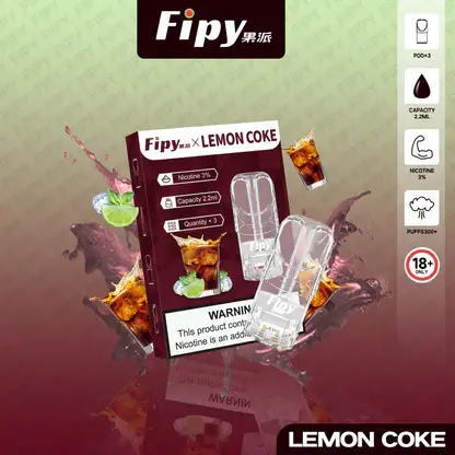 【全台現貨秒發】Fipy 果派 一代通用煙彈 2.2ml大容量 頂級陶瓷芯 3%尼古丁鹽爆汁口感【買三贈主機】