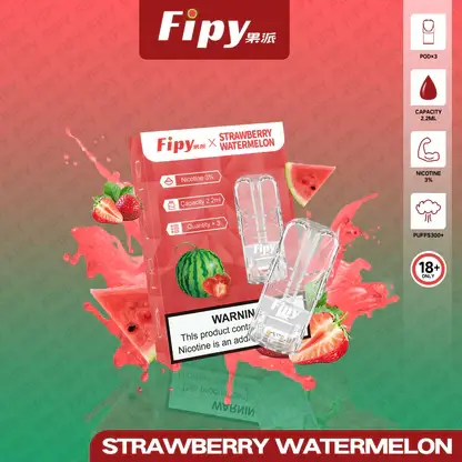 【全台現貨秒發】Fipy 果派 一代通用煙彈 2.2ml大容量 頂級陶瓷芯 3%尼古丁鹽爆汁口感【買三贈主機】