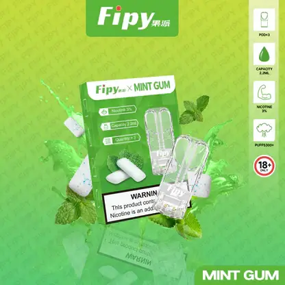 【全台現貨秒發】Fipy 果派 一代通用煙彈 2.2ml大容量 頂級陶瓷芯 3%尼古丁鹽爆汁口感【買三贈主機】