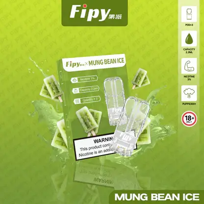 【全台現貨秒發】Fipy 果派 一代通用煙彈 2.2ml大容量 頂級陶瓷芯 3%尼古丁鹽爆汁口感【買三贈主機】