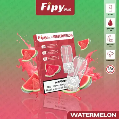 【全台現貨秒發】Fipy 果派 一代通用煙彈 2.2ml大容量 頂級陶瓷芯 3%尼古丁鹽爆汁口感【買三贈主機】