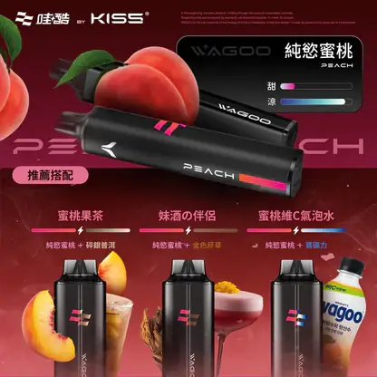 【台灣現貨】WAGOO 哇酷 KIS5 6500口 拋棄式電子煙 升級不漏油結構 順滑擊喉 雙芯混搭多風味