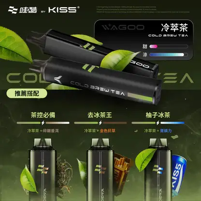 【台灣現貨】WAGOO 哇酷 KIS5 6500口 拋棄式電子煙 升級不漏油結構 順滑擊喉 雙芯混搭多風味