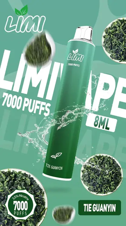 LIMI拋棄式一次性7000口-11.webp 【台灣現貨秒發】LIMI 7000口 拋棄式電子煙 650mAh可充電 冰感水果系列清涼入喉 3.5%強勁擊喉