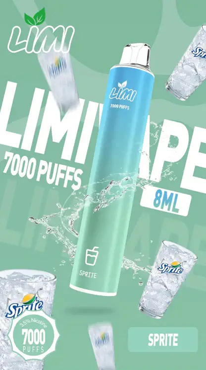 LIMI拋棄式一次性7000口-12.webp 【台灣現貨秒發】LIMI 7000口 拋棄式電子煙 650mAh可充電 冰感水果系列清涼入喉 3.5%強勁擊喉