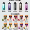 MEHA-TITAN-15000-抛棄式電子煙.webp 【台灣現貨秒發】MEHA 魅嗨 TITAN 泰坦 15000口 專用換彈式主機 600mAh續航 專用TITAN煙彈