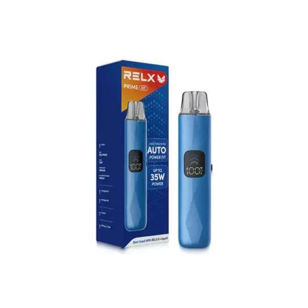 RELX-Prime.webp 【台灣現貨】RELX 悅刻 prime kit 注油小煙主機 防漏濾芯告別滲油 1000mAh超強續航 35W暴力輸出