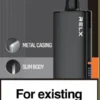 RELX悅刻x-box-16000口拋棄式電子煙-黑色主機.webp 【台灣現貨秒發】RELX 悅刻 X-BOX 16000口 專用換彈式拋棄套裝 12W-16W可調功率 Mesh網狀芯