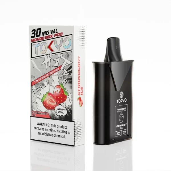 【台灣現貨秒發】TOKYO MOHOO BOX 東京魔盒 10000口專用煙彈 12ml巨量裝 30mg/ml尼古丁鹽【買三盒煙彈加150贈主機】