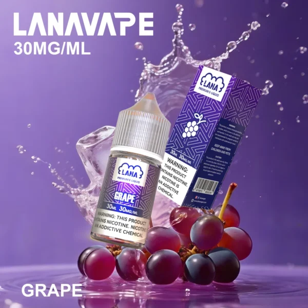image-459 【全台現貨】LANA 拉娜 煙油 30ml大容量 30mg尼古丁鹽 注油小煙玩家推坑首選 回韻清甜不化學