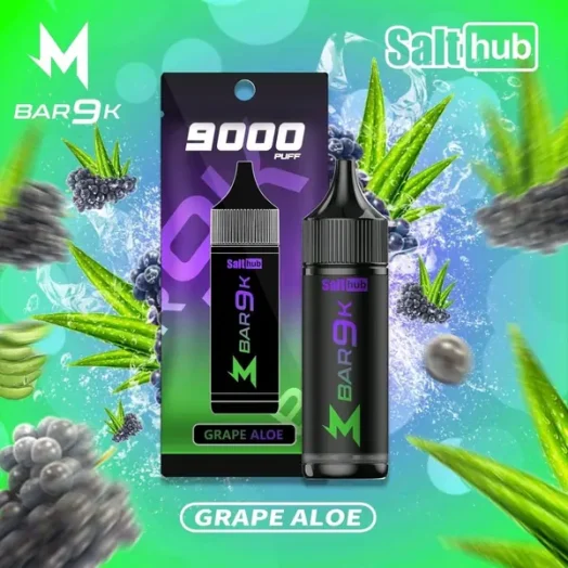 marbo-9k-grape-aloe-524x524-1.webp 【全台現貨秒發】Marbo Bar 泰國熱銷 9000口拋棄式電子煙 14ml大容量 自定義可調氣流設計