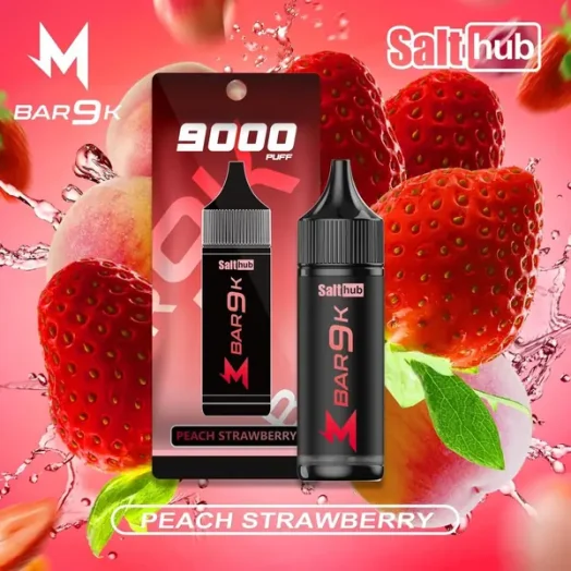 marbo-9k-peach-strawberry-524x524-1.webp 【全台現貨秒發】Marbo Bar 泰國熱銷 9000口拋棄式電子煙 14ml大容量 自定義可調氣流設計