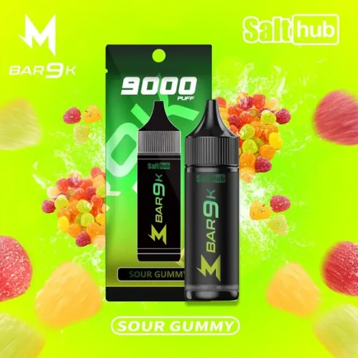 marbo-9k-sour-gummy-524x524-1.webp 【全台現貨秒發】Marbo Bar 泰國熱銷 9000口拋棄式電子煙 14ml大容量 自定義可調氣流設計