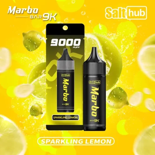 marbo-9k-sparkling-lemon-524x524-1.webp 【全台現貨秒發】Marbo Bar 泰國熱銷 9000口拋棄式電子煙 14ml大容量 自定義可調氣流設計