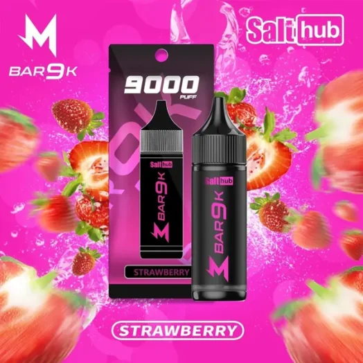 marbo-9k-strawberry-524x524-1.webp 【全台現貨秒發】Marbo Bar 泰國熱銷 9000口拋棄式電子煙 14ml大容量 自定義可調氣流設計