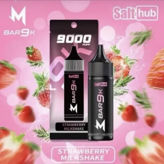 marbo-9k-strawberry-milkshake-524x524-1.webp 【全台現貨秒發】Marbo Bar 泰國熱銷 9000口拋棄式電子煙 14ml大容量 自定義可調氣流設計