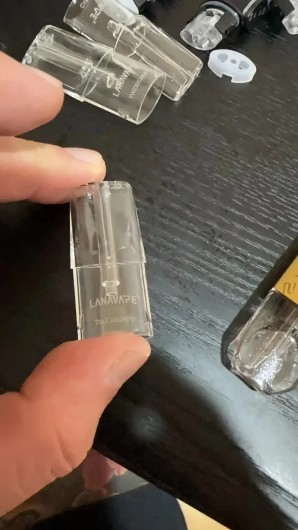 【台灣現貨】LANA 拉娜 一代通用透明空倉 防漏再升級 陶瓷芯注油不掉味 通用一代主機