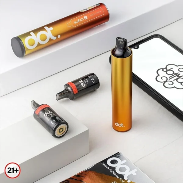 【台灣現貨秒發】DOT switch 佩特里 專用煙彈 兩顆裝 專用佩特里主機 Mesh霧化芯極致口感【買3贈送主機】