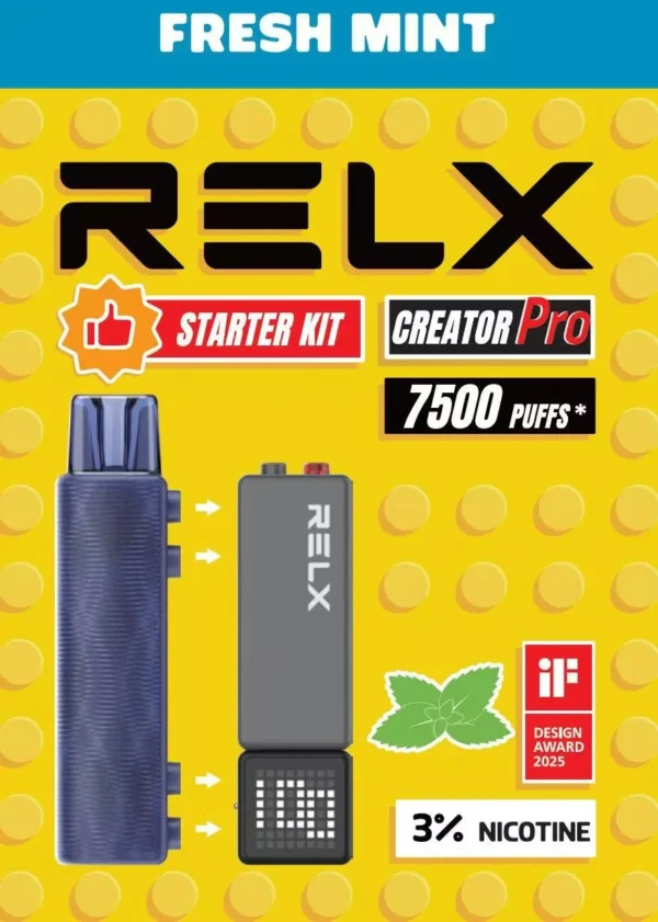 圖片_20260131011126_146_7.webp 【台灣現貨】RELX 悅刻 Creator 積木 7000口入門套裝含主機 6ml儲油倉 拋棄式電子煙