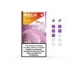 多汁葡萄.webp 【台灣現貨秒發】RELX 悅刻 六代煙彈 3%-5%尼古丁鹽順滑擊喉 四/五/六代主機通用 防漏磁吸【買三盒加購350贈主機 買十贈二】