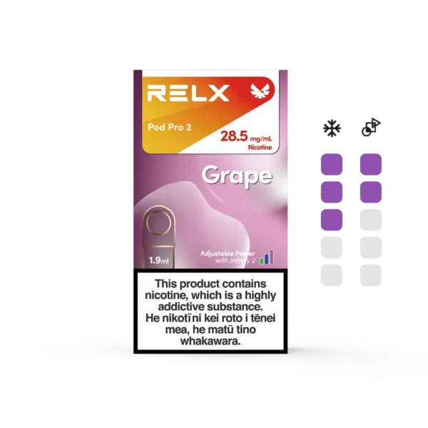 多汁葡萄.webp 【台灣現貨秒發】RELX 悅刻 六代煙彈 3%-5%尼古丁鹽順滑擊喉 四/五/六代主機通用 防漏磁吸【買三盒加購350贈主機 買十贈二】