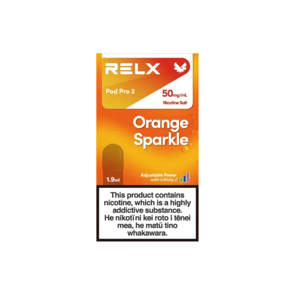 橘子汽水.webp 【台灣現貨秒發】RELX 悅刻 六代煙彈 3%-5%尼古丁鹽順滑擊喉 四/五/六代主機通用 防漏磁吸【買三盒加購350贈主機 買十贈二】